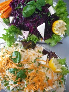 Grill & Salatplatten für Ihre Party